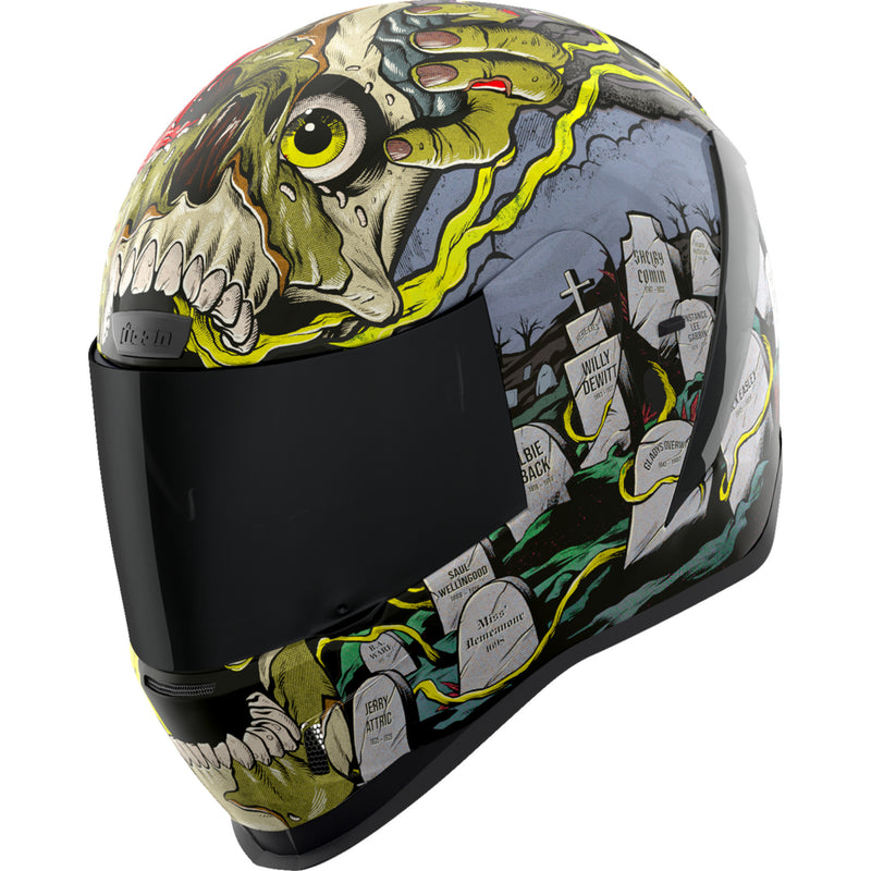ICON 0101-17442 Airform™ Dead Serious MIPS® Helmet Airform™ Helmet - Dead Serious - MIPS® - Black - XL