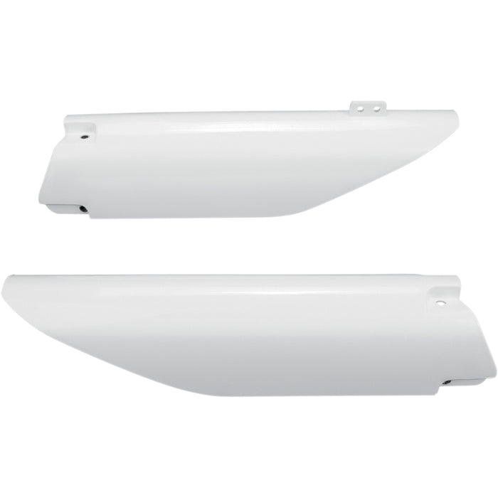 UFO 0412-0159 SU04913-041 Suzuki Fork Tube Protectors Fork Tube Protectors - White - RM/RMZ