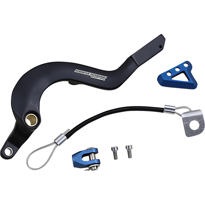MOOSE OFFROAD 1610-0590 82-0224-21-22 Brake Pedal blue - yamaha