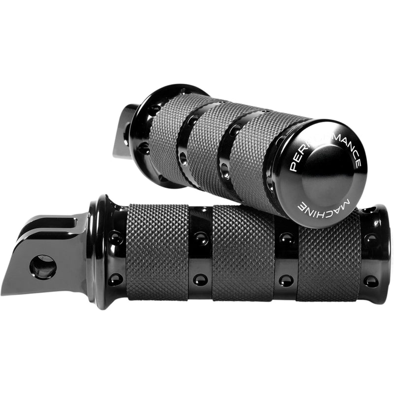 Performance Machine (pm) XLS Footpegs - 0035-1247M-B For Harley Softail 2018-2022