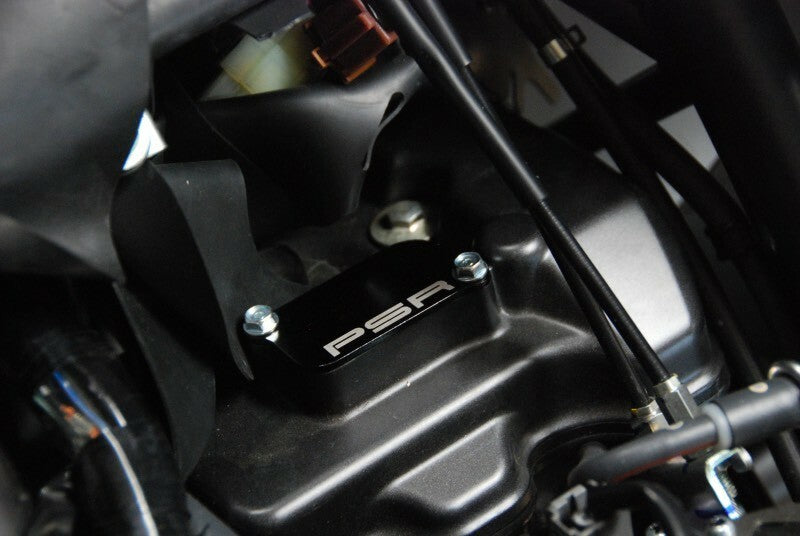 Psr Smog Block OFF Plates - 07-01354-22 Yamaha 1700 Road Star Warrior / 1700 Road Star 2002-2010