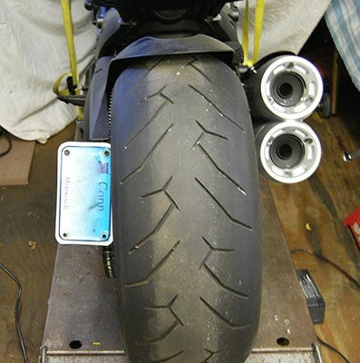 New Rage Cycles Fender Eliminator Bracket DUC - DVL-FEB Ducati Diavel 2011-2018