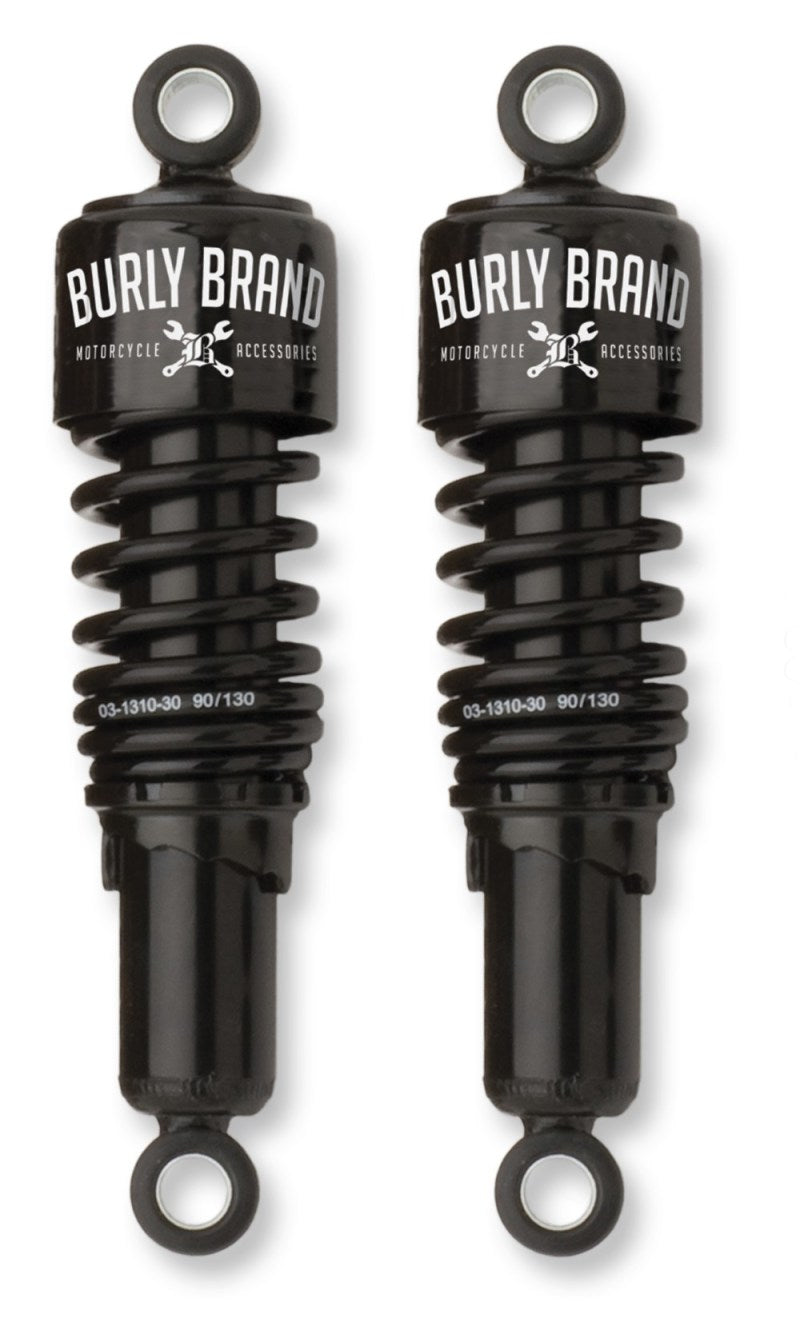 Burly Brand B28-1202B Dyna Shocks 10.5in - Black - User 1