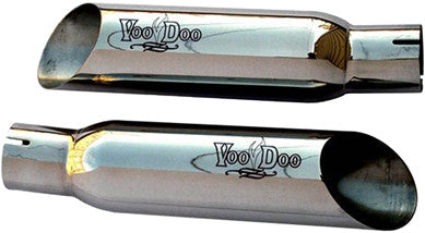 Voodoo Slip-ON Suzuki Polished Dual Hayabusa - VEBUSAK1P Suzuki 1300R Hayabusa 2001-2007