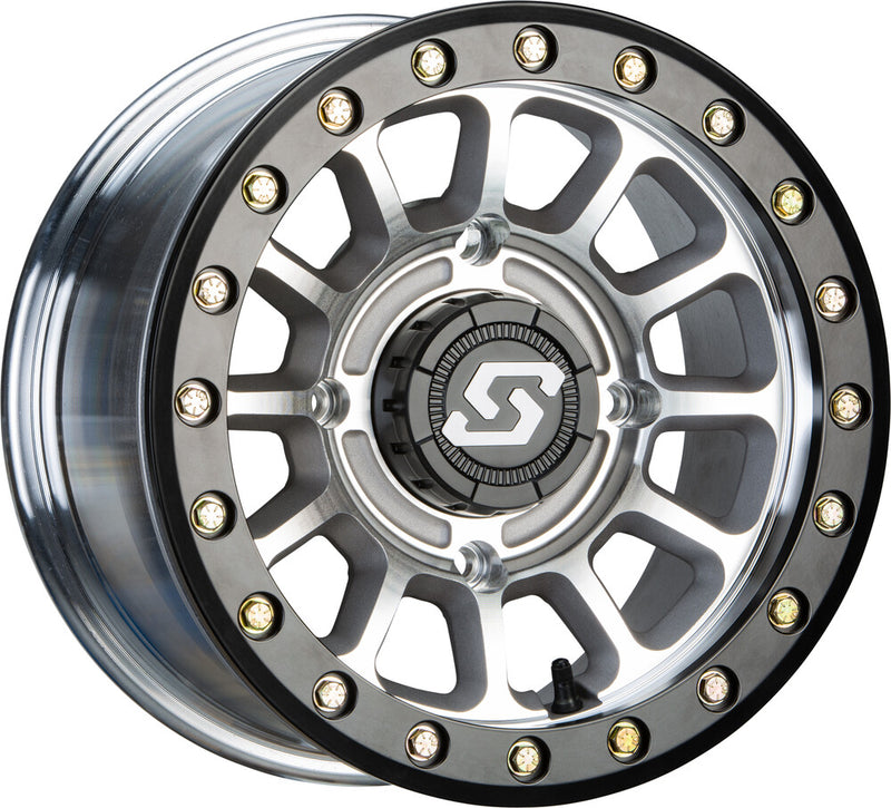 Sedona 570-2024 A21MA-56037+40S SANO BDLK WHEEL 15X6 4/137 5+1 (+40MM) BLK/AS CAST