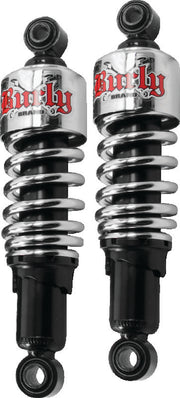 Burly Brand B28-1201 XL Shocks 10.5in - Chrome - Photo - Primary