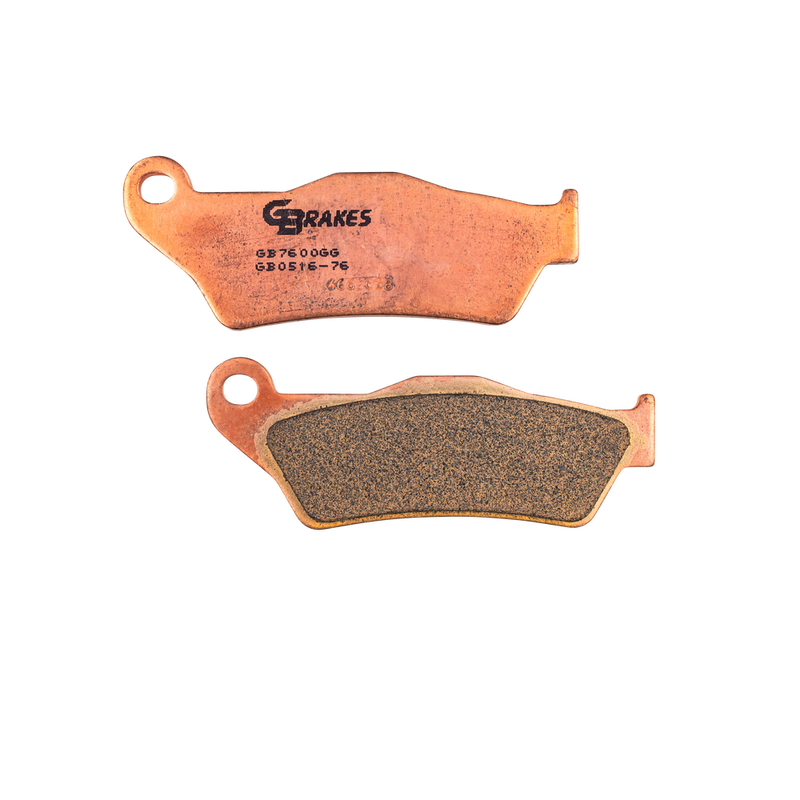 Gbrakes Brake Pads Sintered - GB0516-76 For Harley Street 2016 | KTM Motorcycles 2003-2022 | Ducati Monster / Multistrada 2007-2008