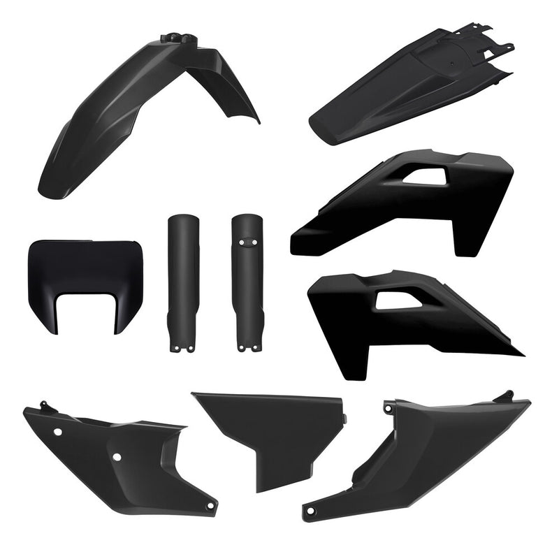 Polisport Full Plastic Kit Black - 91662 Husqvarna Dirt Bikes 2026