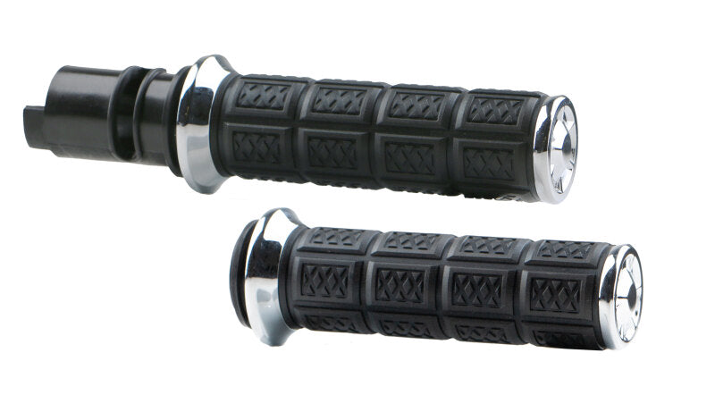 Kuryakyn 10142-1 Enygma Grips Throttle-by-wire Chrome - User 1