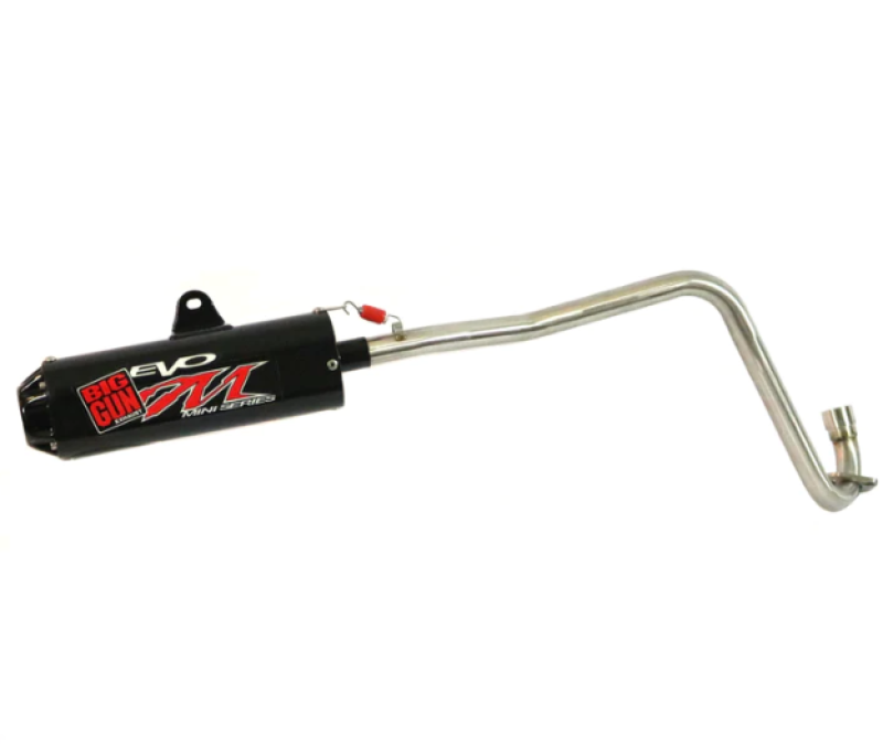 Big Gun 10-4123-BK 03-23 Kawasaki KLX 110/KLX 110L Evo M Series Black Out Full System Exhaust - User 1