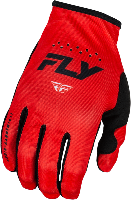 Fly Racing 377-712M 377-712M LITE GLOVES RED/BLACK MD