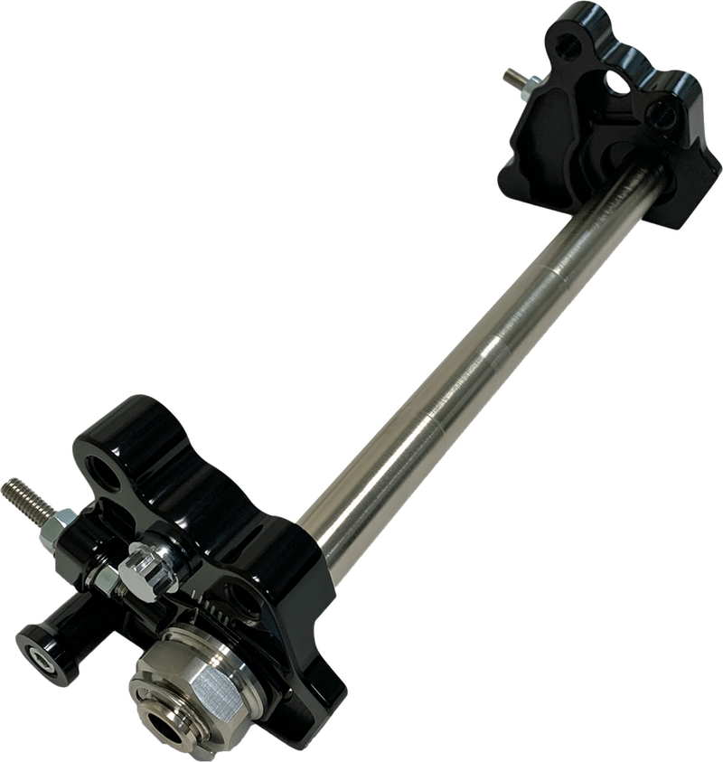 Hawg Halters Inc Rear Axel Adjuster W Shock Relocator ` FL - AXADJ-A01-AS For Harley Motorcycles 2009-2026