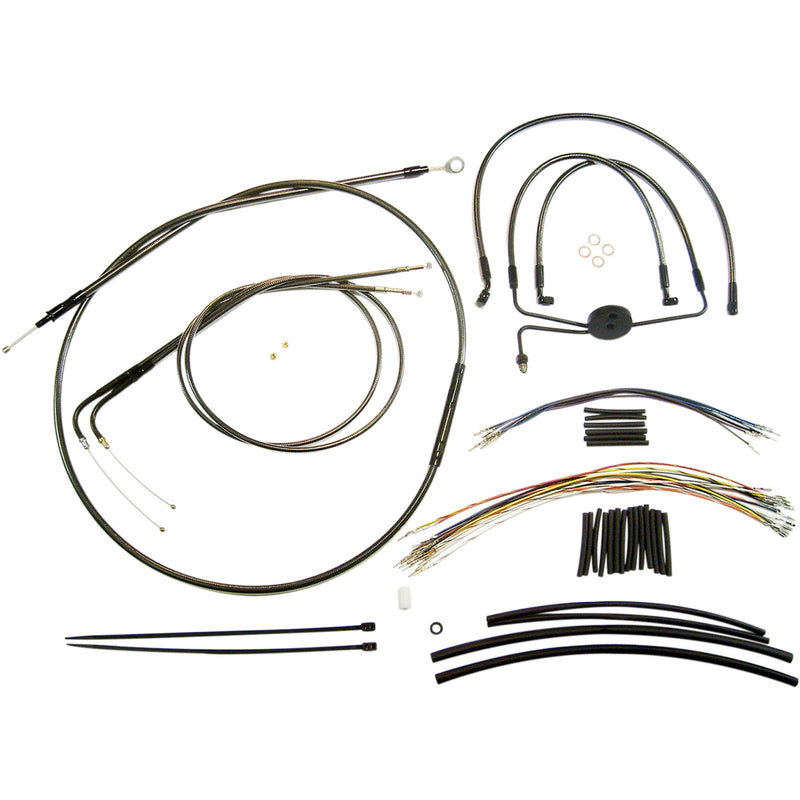 Magnum Shielding Cable Kit - 487192 For Harley Fat Bob 2008-2011