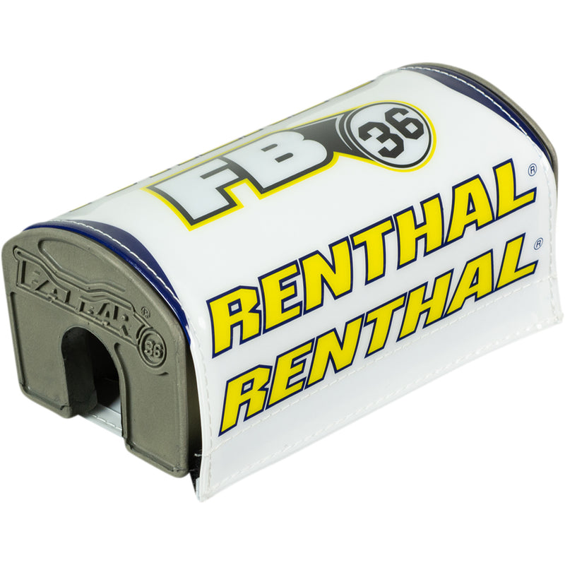 RENTHAL 0601-5621 P348 Fatbar36™ Bar Pad Bar Pad - Fatbar36™ - White/Yellow