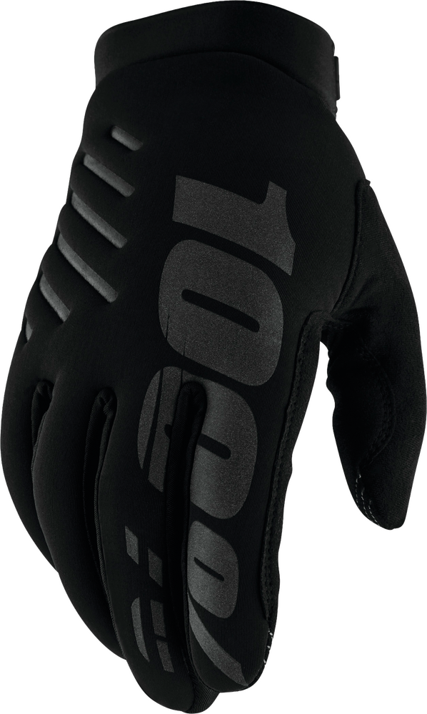 100% 610-6508S 10004-00000 BRISKER YOUTH GLOVES BLACK SM