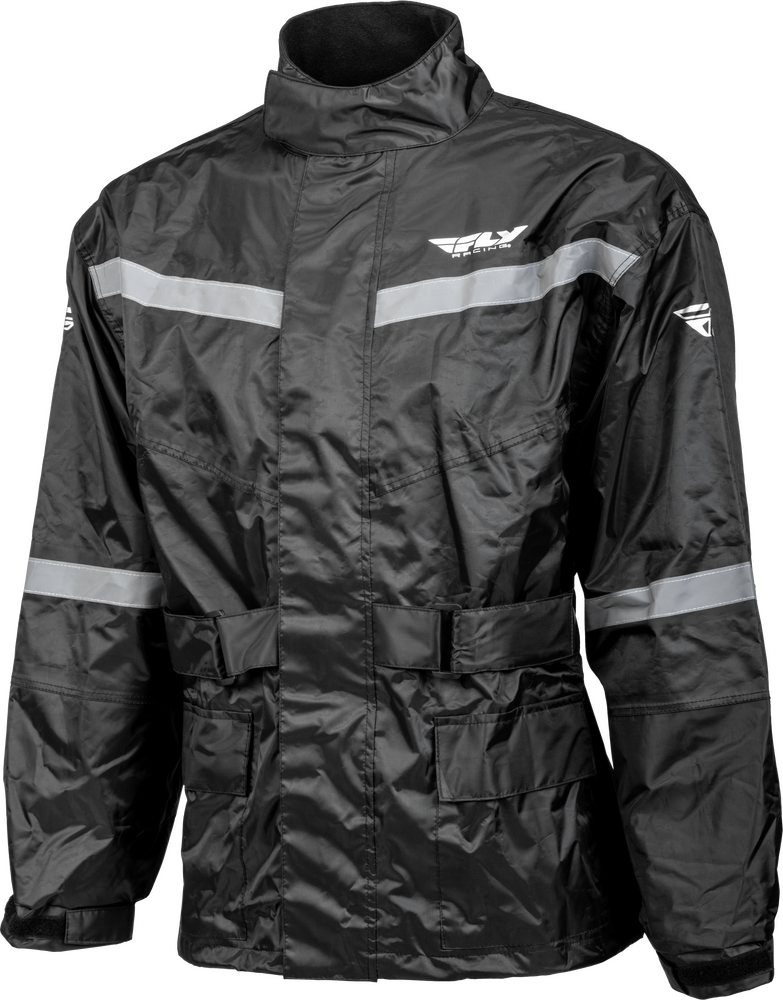 Fly Racing 2-Piece Rain Suit Black XL