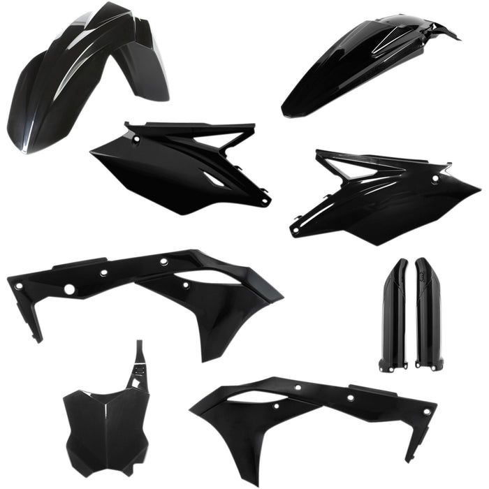 ACERBIS 1403-2480 2685820001 Replacement Plastic Kit Full Replacement Body Kit - Black