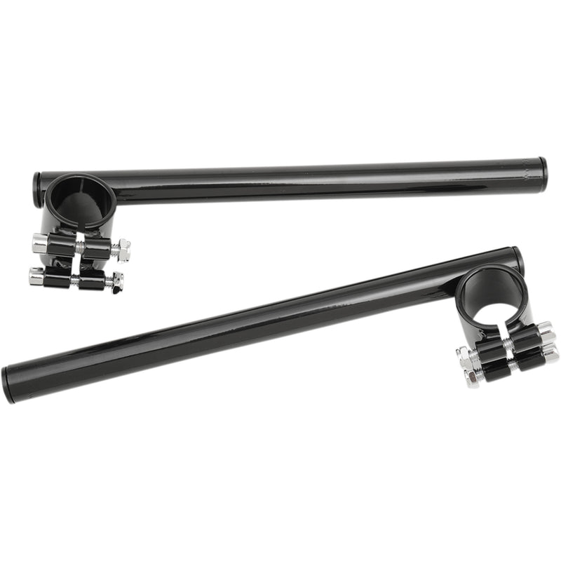 EMGO 0601-2449 23-93132 7/8" Steel Clip-On Handlebar Handlebar - Clip-On - 33 mm - Black