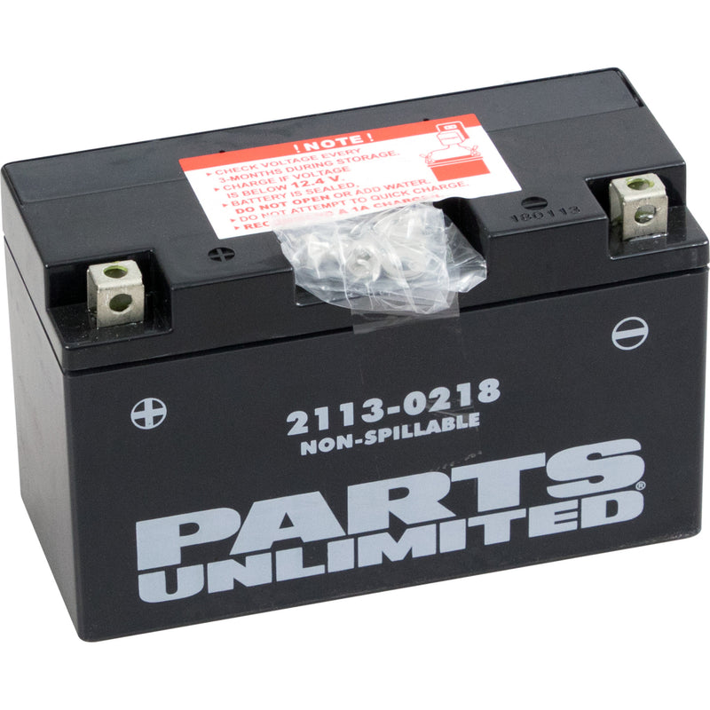Parts Unlimited Battery - 2113-0218 For Suzuki 400 / 400E / 400S / 400SM 2000-2016 | Kawasaki KLX400R / KLX400SR 2003