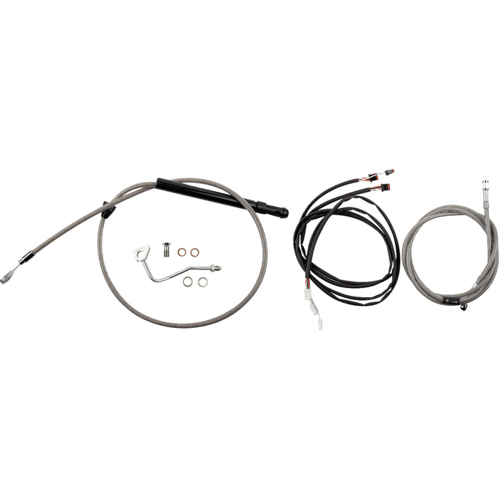 BURLY BRAND 0662-1159 B30-1316 Touring Model Control Kit - Bagger - 13" - Stainless Steel