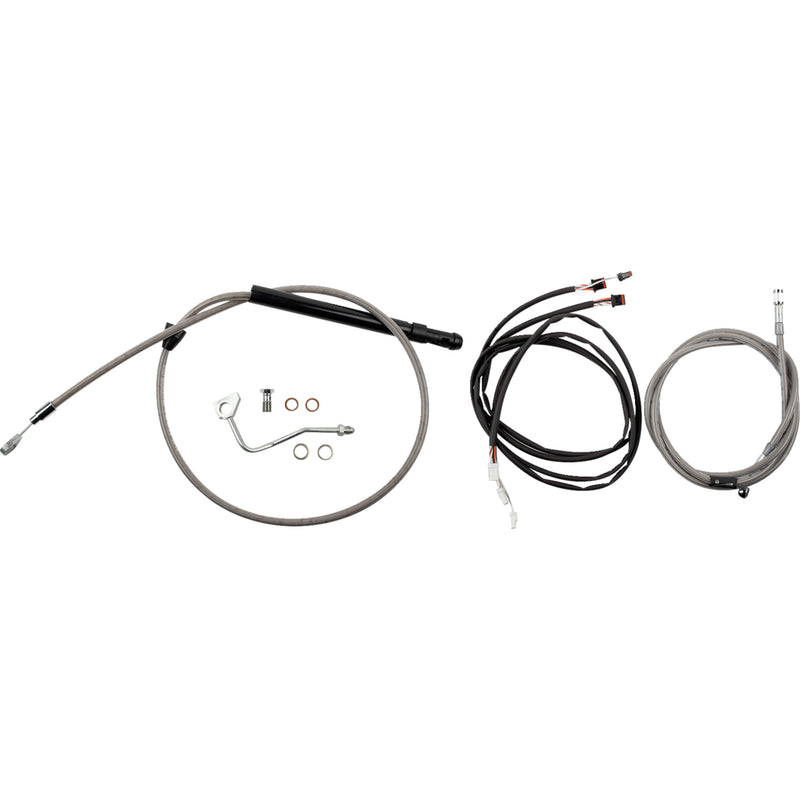 Burly Brand Complete Cable Kit - B30-1317 For Harley Touring 2021-2025