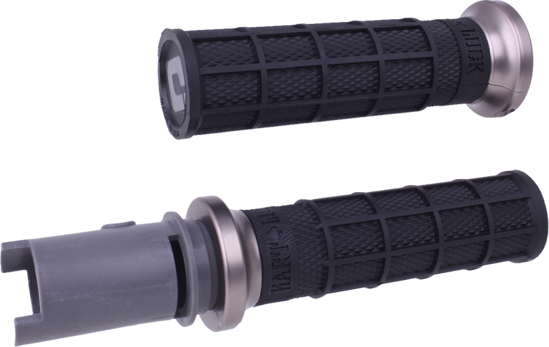 Odi Lock-ON Hart-Luck Full-Waffle Black GUN Metal CVO ` - V31HTC-BH-H For Harley Touring 2023-2024