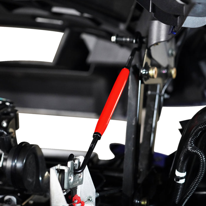 SHOW CHROME 0521-2105 44-110 Adjustable Hood Rod Hood Rod - Adjustable - Polaris Slingshot