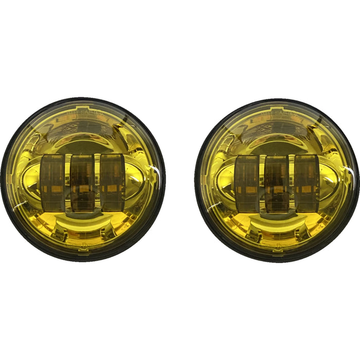 CUSTOM DYNAMICS 2001-2685 CD-45-Y LED Passing Lamps - 4-1/2" Passing Lamps - LED - Yellow