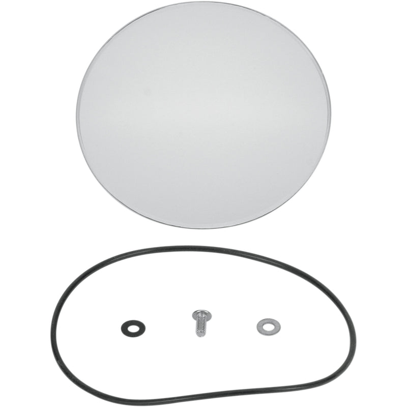 CRG 0641-0014 GK-100 Replacement Glass Kit for Hindsight Bar End Mirror Mirror Glass - Replacement - 3" - Hindsight