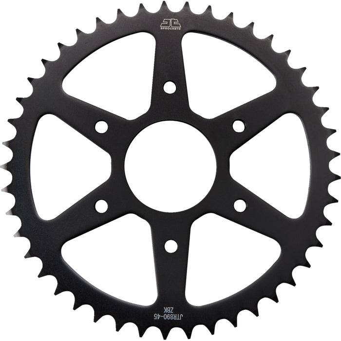 JT SPROCKETS 1210-1709 JTR890.45ZBK Steel Rear Sprocket Rear Sprocket - 45 Tooth - KTM/Husqvarna