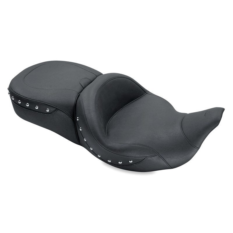 Mustang Motorcycle 79546 Mustang 08-21 Harley Electra Glide,rd Glide,rd King,str Glide Super Touring 1PC Seat W/studs - Black - User 1