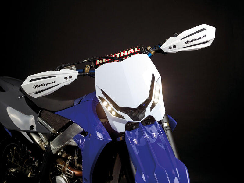 Polisport 64-867081 8670800001 E-BLAZE HEADLIGHT WHITE/BLACK
