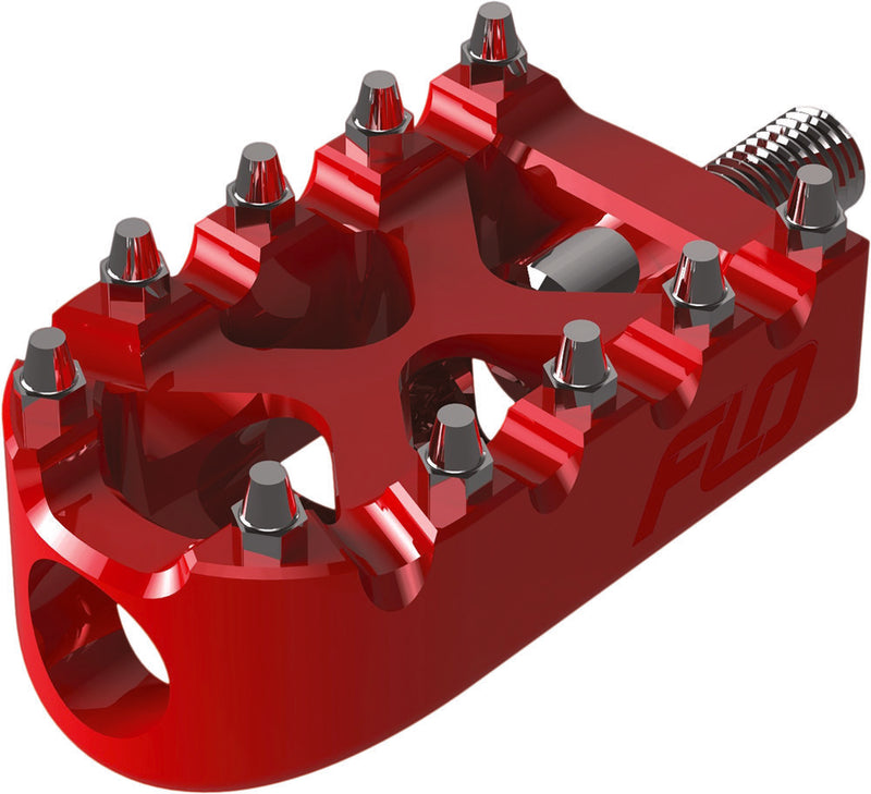 Flo Motorsports Moto Style Shift PEG RED - FPEG-802R For Harley Motorcycles 1970-2019