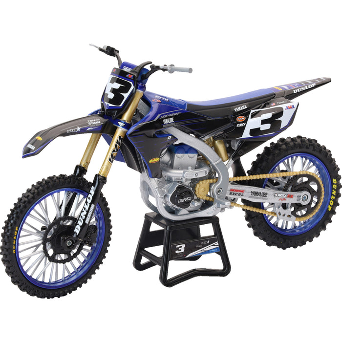 NEW RAY TOYS 7001-0036 58323 Yamaha Factory Race Team Bike eli tomac - 1:12 scale - blue/black