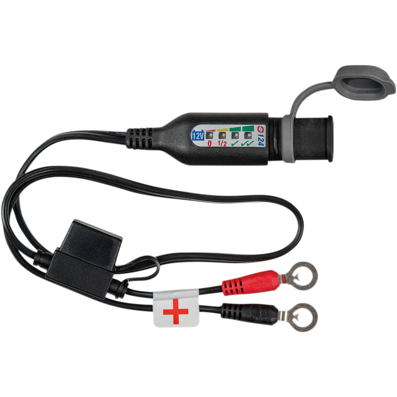 MOOSE OFFROAD 3807-0500 O-124M Charger Monitor Cord Battery Monitor Lead - Lead/Acid