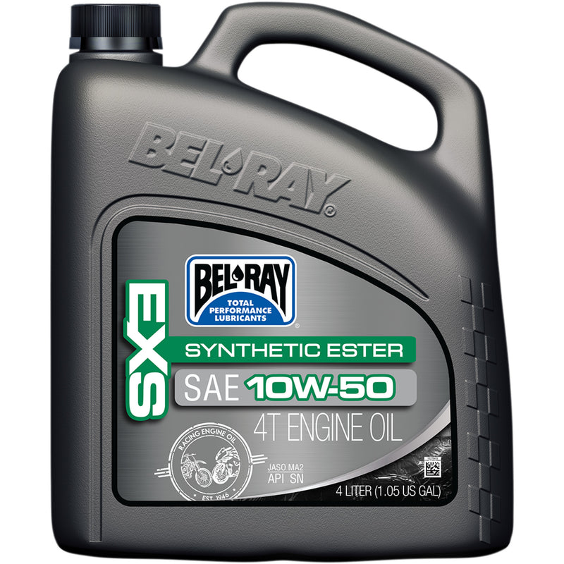 BEL-RAY 3601-0146 99160-B4LW EXS Synthetic Ester 4T Engine Oil EXS Synthetic 4T Oil - 10W-50 - 4L