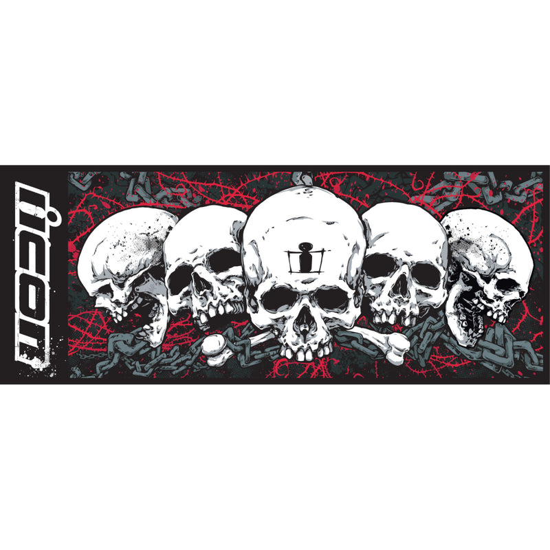 ICON 9905-0108 Absorbent Pit Pad large - skull