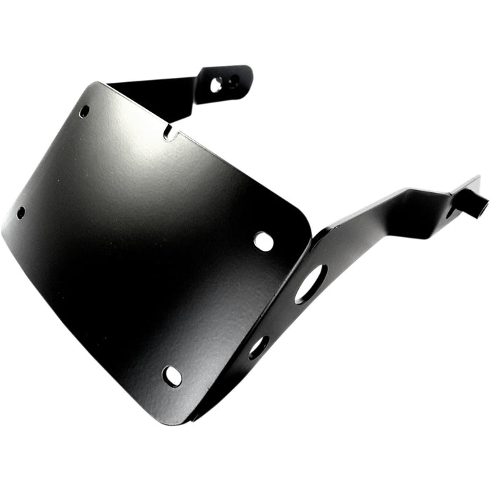 CYCLE VISIONS 2030-1444 CV4650MT Curved License Plate Holder Curved License Plate Mount - Harley Davidson