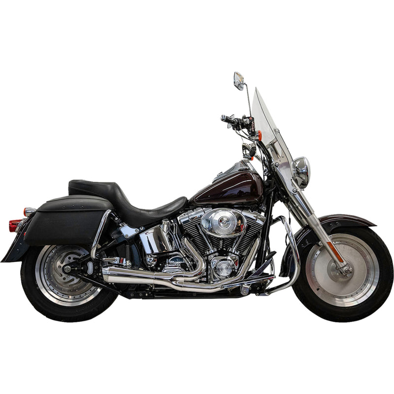 Bassani Xhaust Ripper 2-Into-1 Exhaust System - 1S6C For Harley Softail / Screamin' / 15th Anniversary 1986-2017