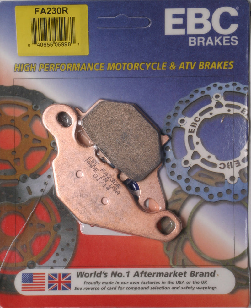 EBC Brake Pads - FA230R Kawasaki KLX125L 2003-2006