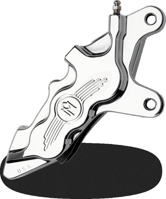 Performance Machine 0051-2917-CH Frt 6 Pistn Diff Bore Clpr - Chrome - User 3