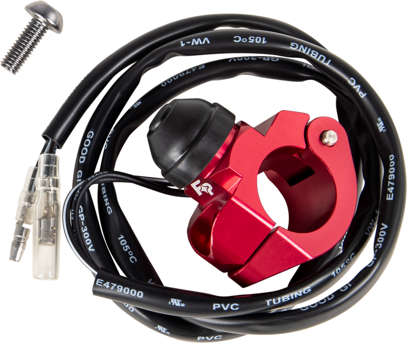Fire Power 57-5044 KS-02 RED KILL SWITCH SINGLE BOLT CLAMP RED