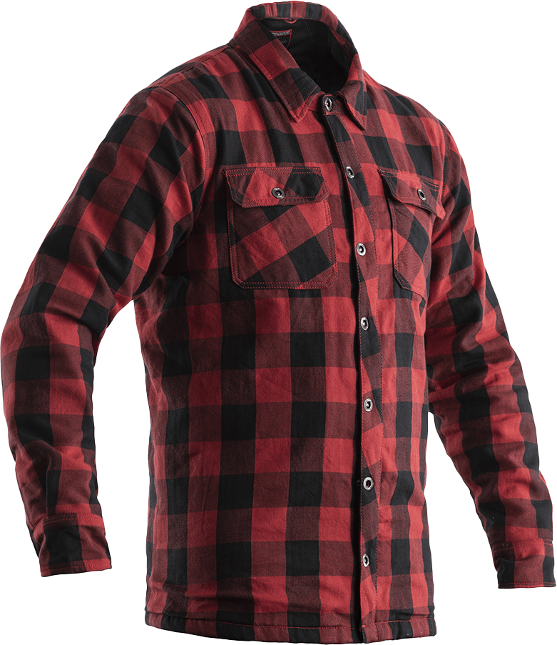 Rst 556-2115246 102115RED-46 KEVLAR LUMBERJACK CE SHIRT RED CHECK TEXTILE XL