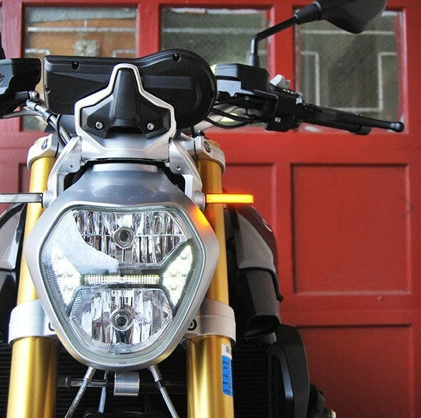 New Rage Cycles Front LED Turn Signals DUC - 1200R-FS Ducati Monster 2016-2022