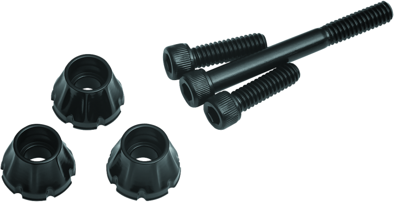Kuryakyn 5720 Windshield Screws FLH Black - Photo - Primary