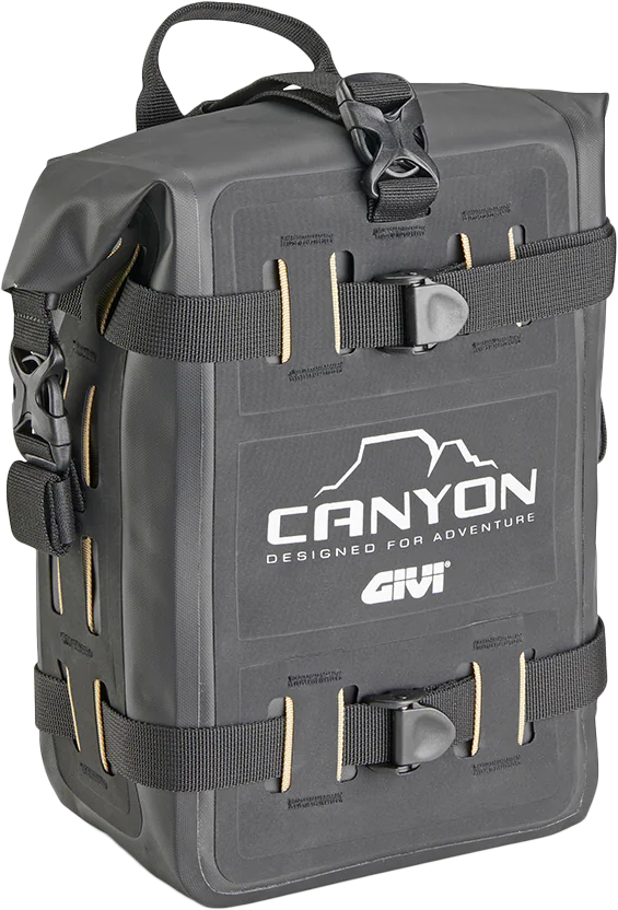 Givi 270-6726 GRT722B CANYON ADV CARGO BAG 8L ENGINE GUARD / TAIL BAG BLACK
