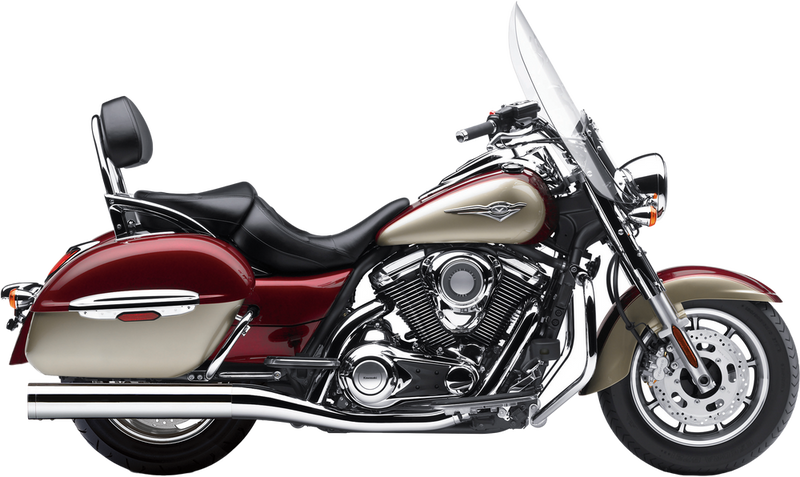 Cobra Slip ON Scalloped Tips CHR Kawasaki VN1700 Classic - 4225 Kawasaki 1700 / Vulcan 2009-2014