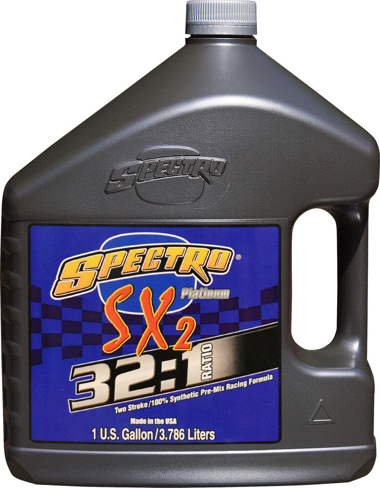 Spectro 582-00032 310340 PLATINUM SX2 FULL SYN OIL 2T 32:1 1GAL