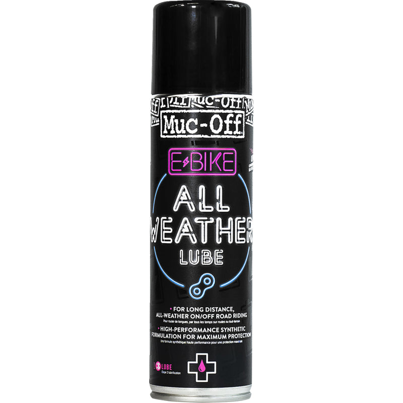 MUC-OFF USA 3605-0112 20283US E-Bike All-Weather Lube 8.4 u.s. fl oz. - aerosol