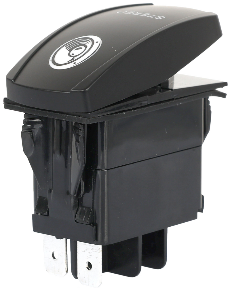 Flip 12-9076 SC1-AMB-A32 STEREO ACCESSORY SWITCH PRO SERIES BACKLIT